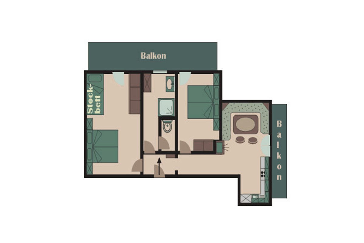 Grundriss Typ A 1 1